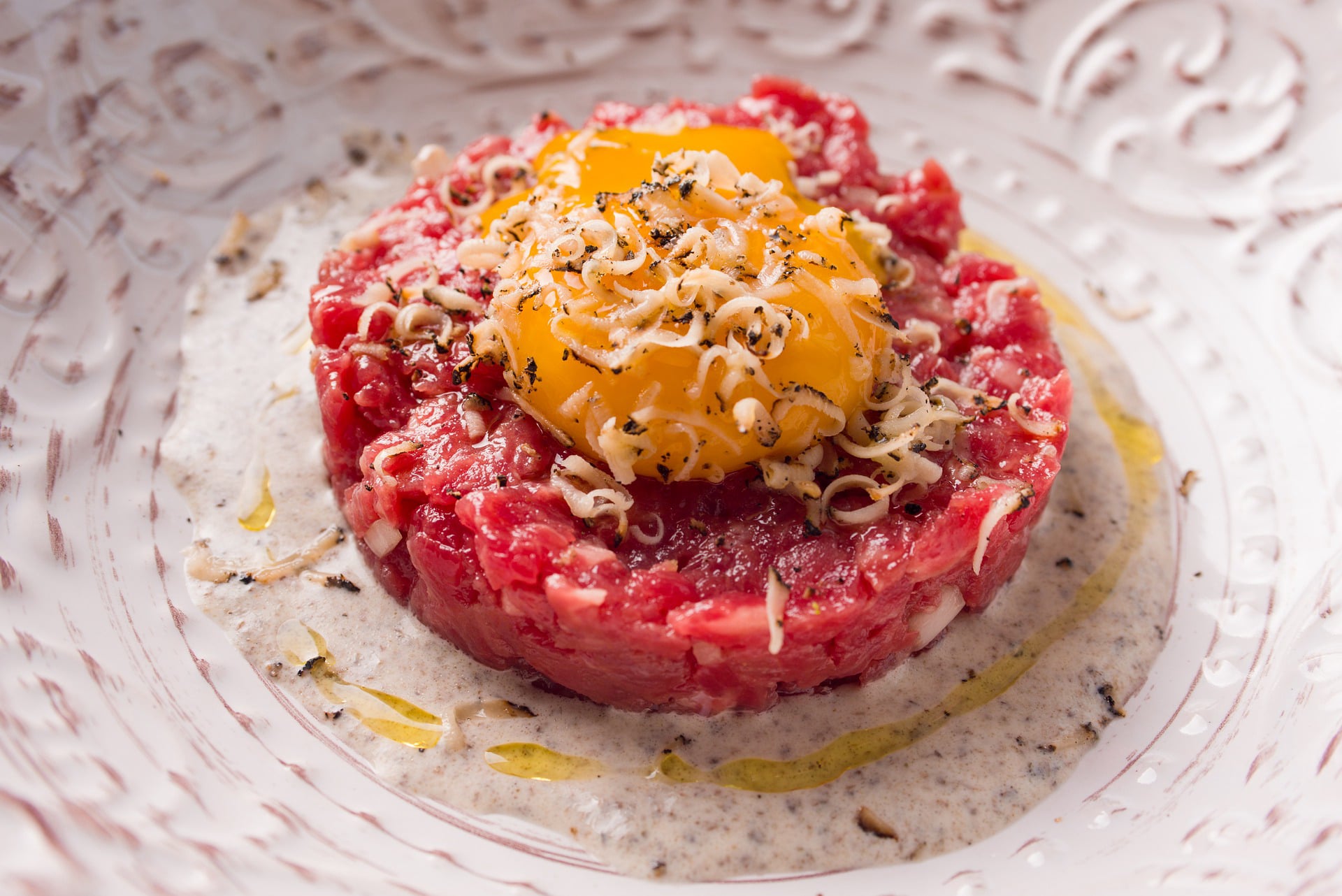 Beef Tartare Italienische Variante